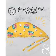 Touca Gorro Cirúrgico Medicina, Cirurgia, Odontologia, Enfermagem, Culinária - Central Perk (Série Friends)