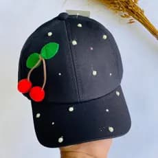 Boné infantil / Boné personalizado / Boné Infantil de Cereja