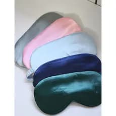 Kit de Máscaras Para os Olhos Adulto de Cetim / Kit de Máscara para Dormir / Máscara de Dormir de Cetim