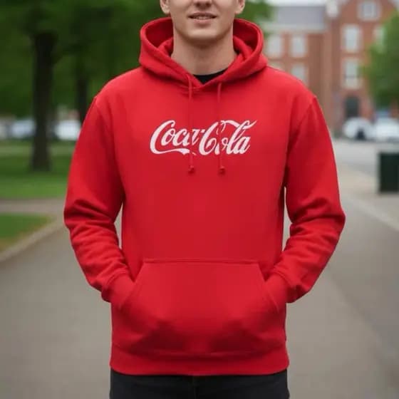 Moletom Capuz Coca Moletom Coca Cola Blusa De Frio Casaco Blusão