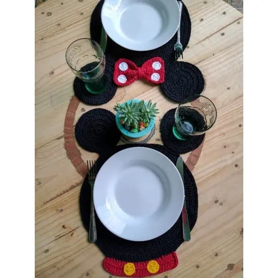 mesa posta souplast miney &mickey.