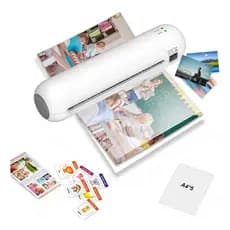 Plastificadora Laminadora A4 9 (23cm) - Inclui 5 Folhas De Plástico