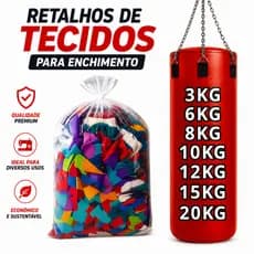 Tecidos Retalhos Para Enchimento de Saco de Pancada Almofadas Pufss Sem Papel Apenas Tecidos Diversos Kgs
