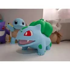 🌱 Pokémon Venusaur 3D Colecionável | Estátua Decorativa Pokémon | Miniatura Geek Impressão 3D