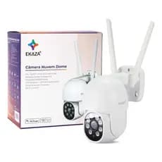 CÂMERA DE SEGURANÇA NUVEM DOME WI-FI UHD 2K E IP65 EKAZA