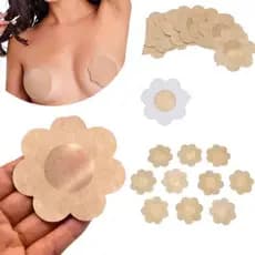 KIT 100 Protetor de Mamilo Adesivo Invisível | Conforto e Discrição hipoalergênico auto adesivo sem marcas na roupa!