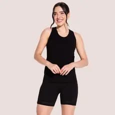 Bermuda Esportiva Trifil Cós Médio Feminina Sem Costura Ideal Para Academia E Treino