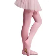 Meia Calça Modelo Conversível Ballet Infantil Menina Selene Com Abertura  Fio 40