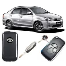 Chave Canivete Toyota Etios 2012 2013 2014 2015 2016 2017 2018 2019 2020 2021