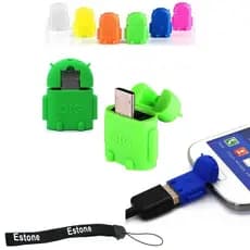 10x adaptador OTG Android Mini USB atacado
