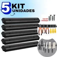 Barra Magnética Imã Para Facas Ferramentas e Utensílios 33cm
