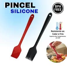 Pincel de Silicone Grande 25cm Confeitaria Cozinha Pincelar