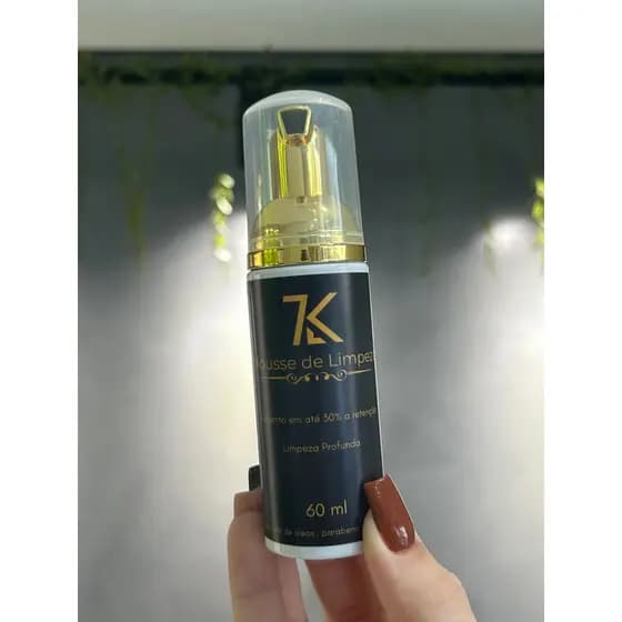 Shampoo para cílios mousse 7K 60ml