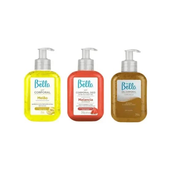 Gel Corporal Depilbella 250g