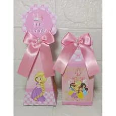 Kit de Caixinhas Pegue e Monte Princesas Cute/ lembrancinhas Personalizadas para festas.