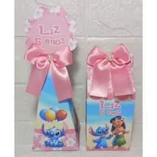 Pegue e Monte- Caixinhas Lilo e Stitch, lembrancinhas Personalizadas, caixinhas de aniversário Stitch.