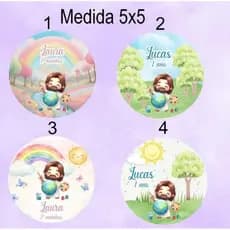 ADESIVOS o Maior Pintor do Mundo medida 5x5 redondo/ para lembrancinhas de aniversário.