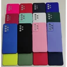 Capa Capinha Case de Silicone Samsung Galaxy A13/A23/A33/A53/A73 5G Aveludada Por Dentro Com Proteção Da Câmera Premium