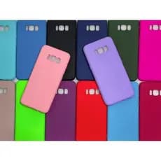 Capa Capinha Case Samsung S8/S8 Plus Silicone Aveludado Protetora Colorido
