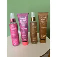 kit Body splash +hidratante corporal +poran+feminina+provocante+perfume+locao+hidratacao+diaadia+brilho+perfume
