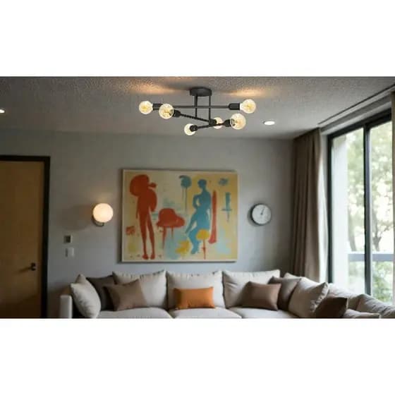 Lustre Luminária teto moderno Dubai para sala de jantar