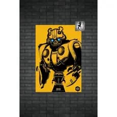 Quadro placa decorativa  Bumblebee 20x30 Alta Qualidade 4k