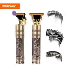 Maquina de Cortar Cabelo T9 Vintage Professional Usb Elétrica