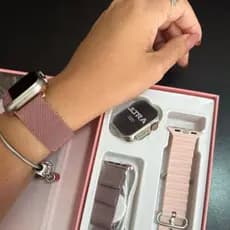 Smartwatch HW68 Ultra Mini  41mm Original 2023 Faz e Recebe Ligações  Relógio Inteligente Lançamento