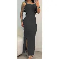 vestido feminina linha modal bojo renda