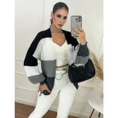 cardigan tricot modal quimono fang listrada