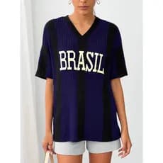 blusa feminino tricot linha modal brasil com manga