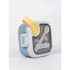 Marmita Marmitinha Lancheira Lunch Box C/ Divisória E Colher