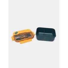 Marmita Goumert 1250ml Vedação C/divisorias Kit Garfo Colhe