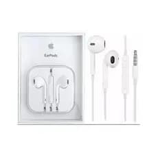 Fone de Ouvido EarPods com Controle Remoto e Microfone Branco Original da Apple - MD827BZA