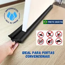 Veda Proteção Porta Rolinho Dupla Proteção contra Insetos Roedores Poeira Pelos Corrente de Ar Luz Isolamento Térmico