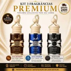 Cheirinho Árabe para Carro 10ml | Perfume Veicular Árabe | Aromatizante Automotivo Ideal Uber