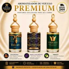 Cheirinho Para Carro Aromatizador Veicular Perfume Árabe Ideal Uber Fragrância Luxo