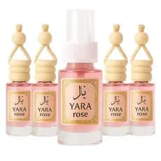 Kit 5 Peças Aromatizante Automotivo – 4x 10ml + 1x 30ml Cheirinho Árabe | Escolha sua Fragrância