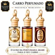 Aromatizador Automotivo Perfume Árabe Cheirinho para Carro Uber