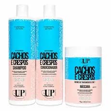 Tratamento UP Elegance 1 Litro Profissional Definição Extrema Força Crescimento Cabelos Cacheados