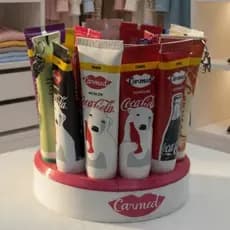 Organizador Premium para Lip Balm e Carmed | Porta Gloss Decorativo Estilo Clean Girl