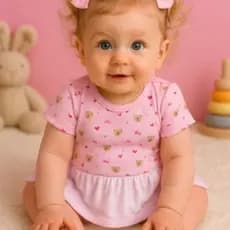 kit 2 Body Saia Menina