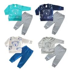 Conjunto agasalho bebê menino calça blusa suedine