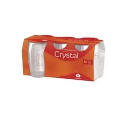 Cjt 6 copos crystal 300ML wheaton-Jogo de copo vidro