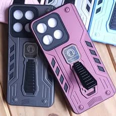 Capa Capinha Armadura anti impacto com suporte magnético para Motorola Moto G15 / Moto G17 / Moto G75 / Moto G56 / G86