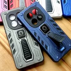 Capa Capinha Armadura Anti Impacto com suporte magnético Xiaomi Redmi Note 14 Pro | Poco X7 | Redmi Note 14 Pro Pro Plus