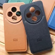 Capa Capinha Case anti impacto em couro aveludada para Xiaomi Redmi 14C | Poco C75 | Redmi A4 | Poco M7 5G