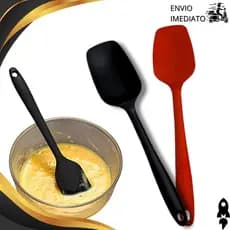 Kit Espátula de Silicone Pão Duro resistente ao calor ideal para panelas antiaderentes Para Natal