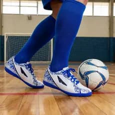 Chuteira Futsal Masculina Aspark Adulto Tênis Futebol de Salão Quadra Indoor