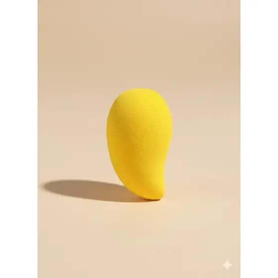 Esponja de Maquiagem Chanfrada/ Manga de rosto cresce na água esponjano formato de manga